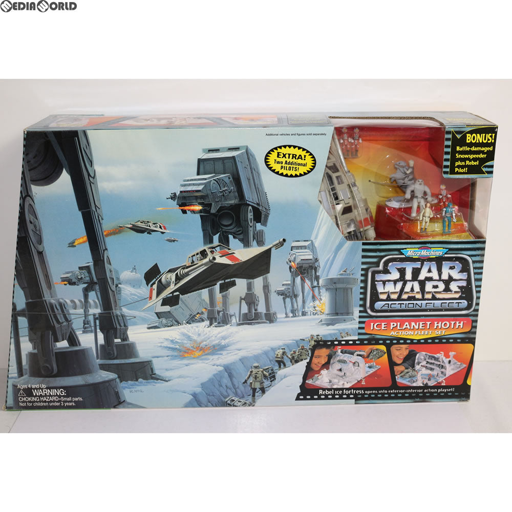 【中古即納】[TOY] Micro Machines ICE PLANET HOTH ACTION FLEET SET(アイスプラネット ホス アクションフリートセット) STAR WARS(スター・ウォーズ) 完成トイ(67091) galoob(ガルーブ) (19951231)