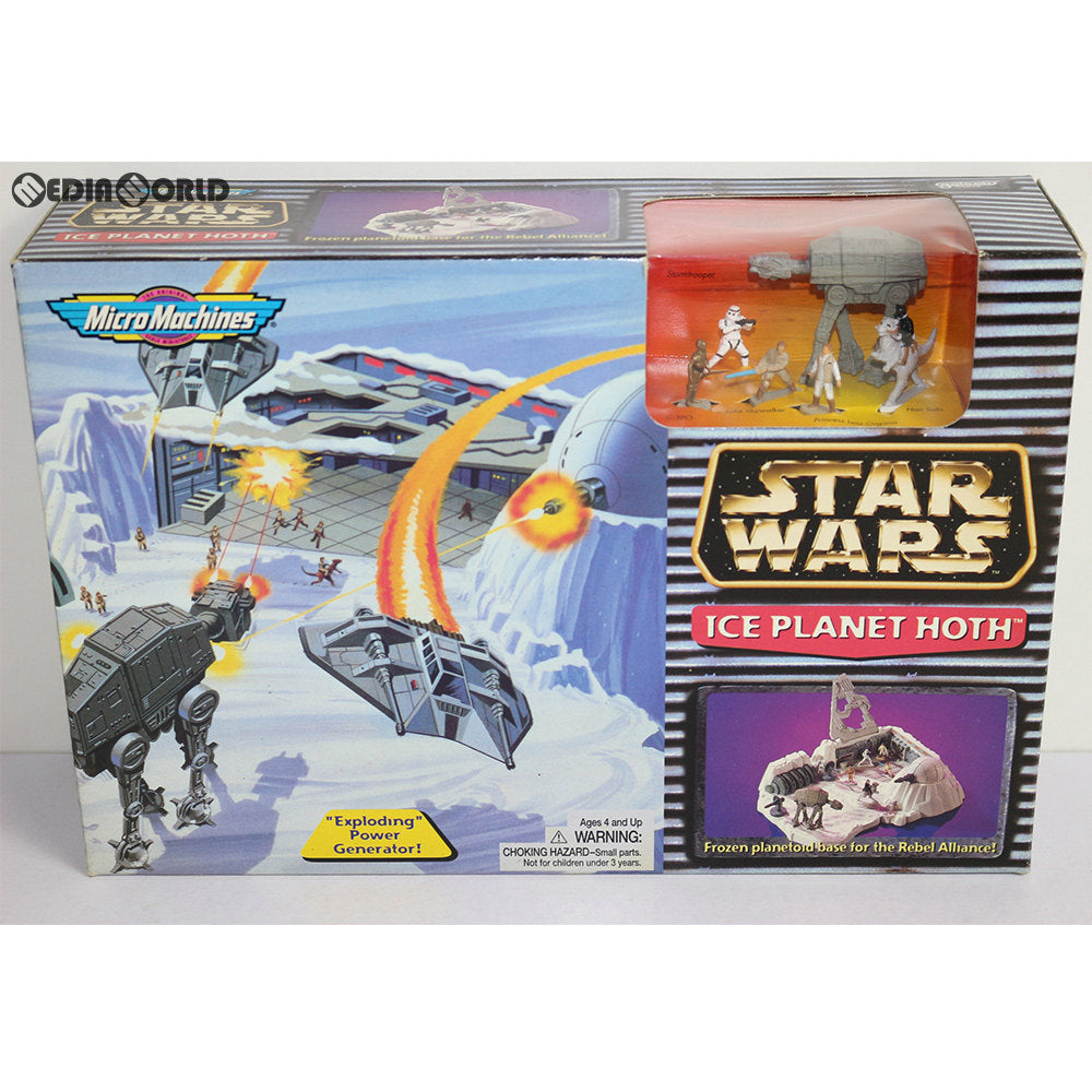 【中古即納】[TOY] Micro Machines ICE PLANET HOTH(アイスプラネット ホス) STAR WARS(スター・ウォーズ) エピソード5/帝国の逆襲 完成トイ(65872) galoob(ガルーブ) (19971231)