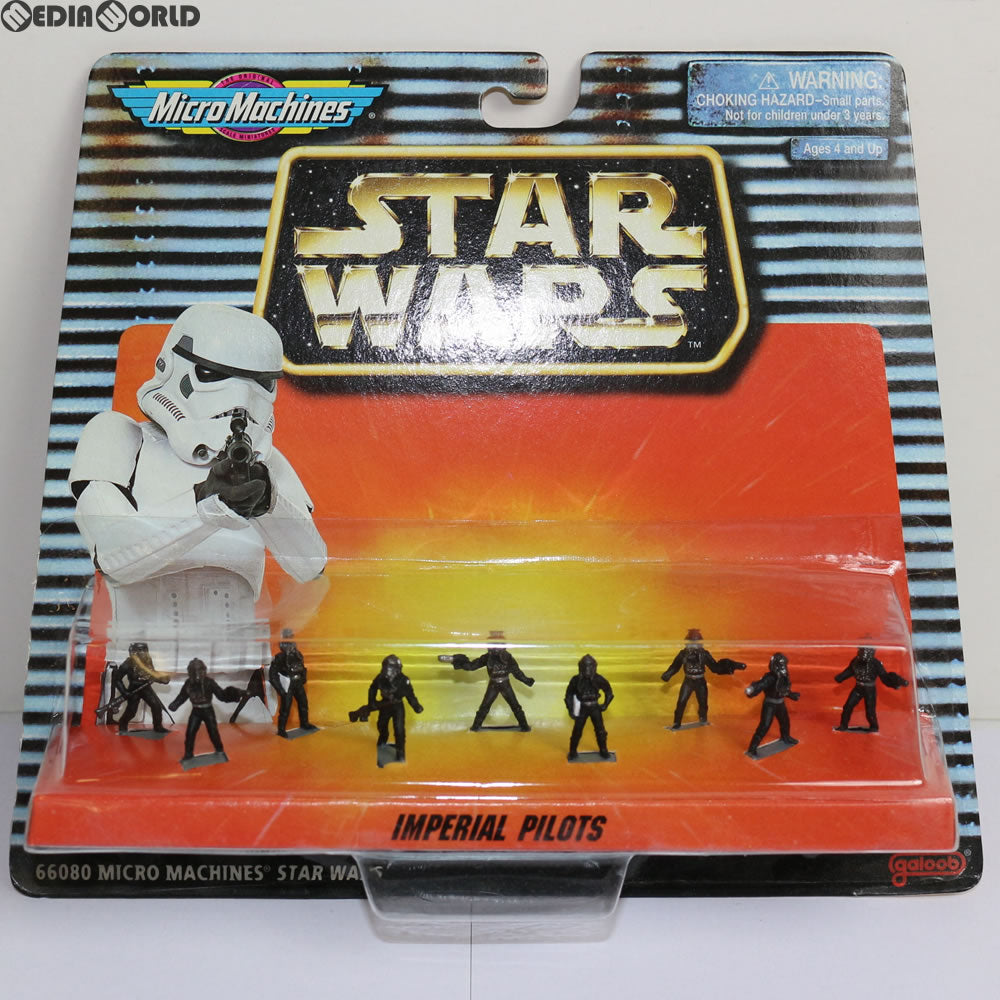 【中古即納】[TOY] Micro Machines IMPERIAL PILOTS(インペリアル パイロット) STAR WARS(スター・ウォーズ) 完成トイ(66080) galoob(ガルーブ) (19961231)