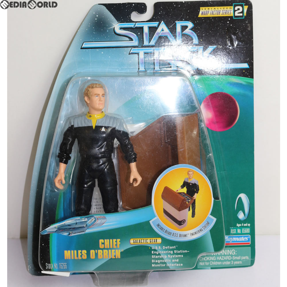 【中古即納】[FIG]Chief Miles O'Brien(マイルズ・オブライエン) Star Trek:Deep Space Nine(スタートレック:ディープ・スペース・ナイン) 完成品 フィギュア(16266) プレイメイツ(19981231)
