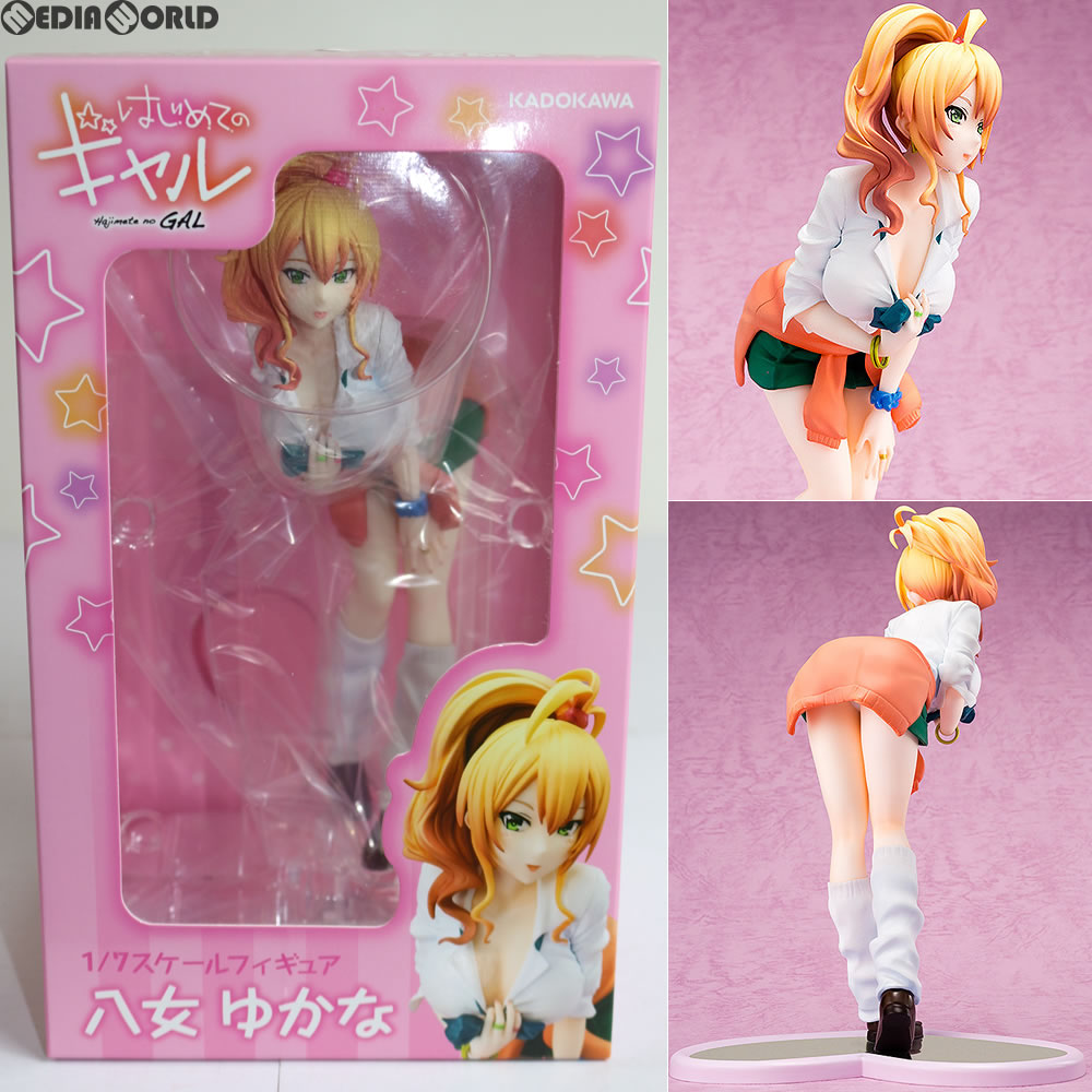 【中古即納】[FIG] 八女ゆかな(やめゆかな) はじめてのギャル 1/7 完成品 フィギュア KADOKAWA(カドカワ) (20180329)