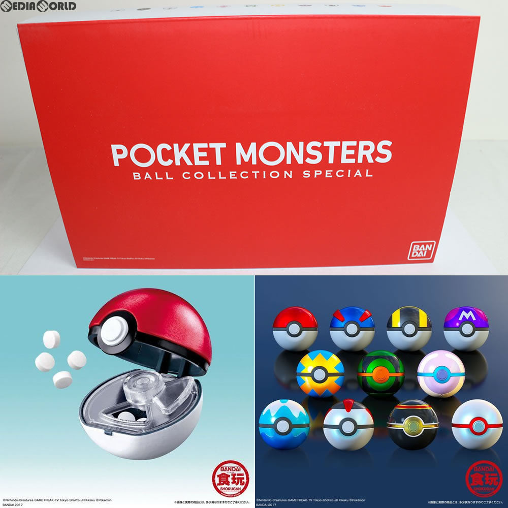 【中古即納】[TOY] (食玩) プレミアムバンダイ限定 ポケットモンスター ボールコレクション SPECIAL 完成トイ バンダイ(20170930)