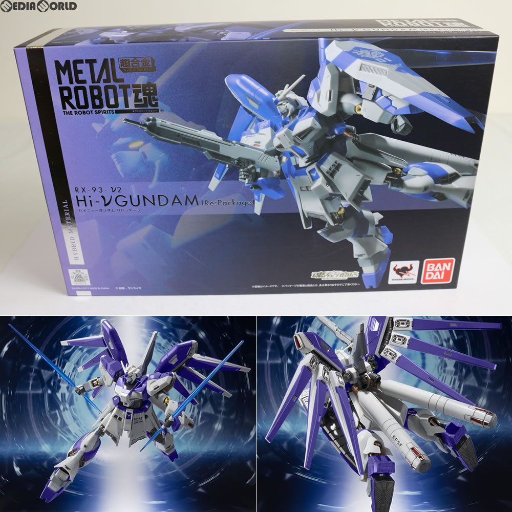 【中古即納】[FIG] 魂ウェブ商店限定 METAL ROBOT魂 Hi-νガンダム [Re:Package] 機動戦士ガンダム 逆襲のシャア ベルトーチカ・チルドレン 完成品 フィギュア バンダイ(20170916)