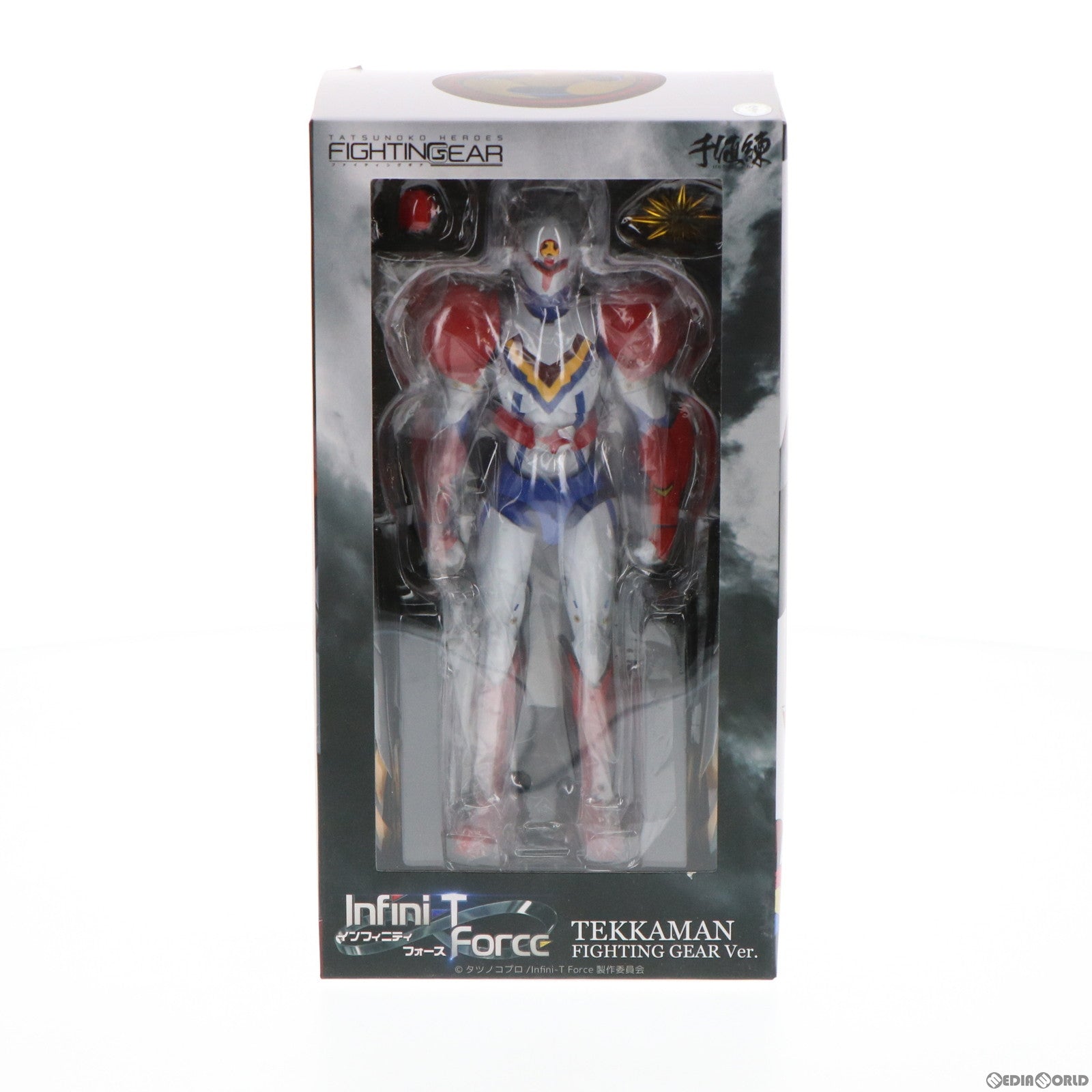 【中古即納】[FIG] タツノコヒーローズ ファイティングギア テッカマン ファイティングギア ver. Infini-T Force(インフィニティ フォース) 完成品 可動フィギュア 千値練(せんちねる) (20180204)