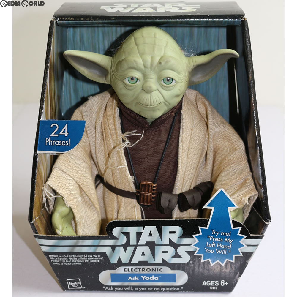 【中古即納】[TOY] Electronic Ask Yoda(ヨーダ) STAR WARS(スター・ウォーズ) 完成トイ(72410) ハズブロ(20041231)