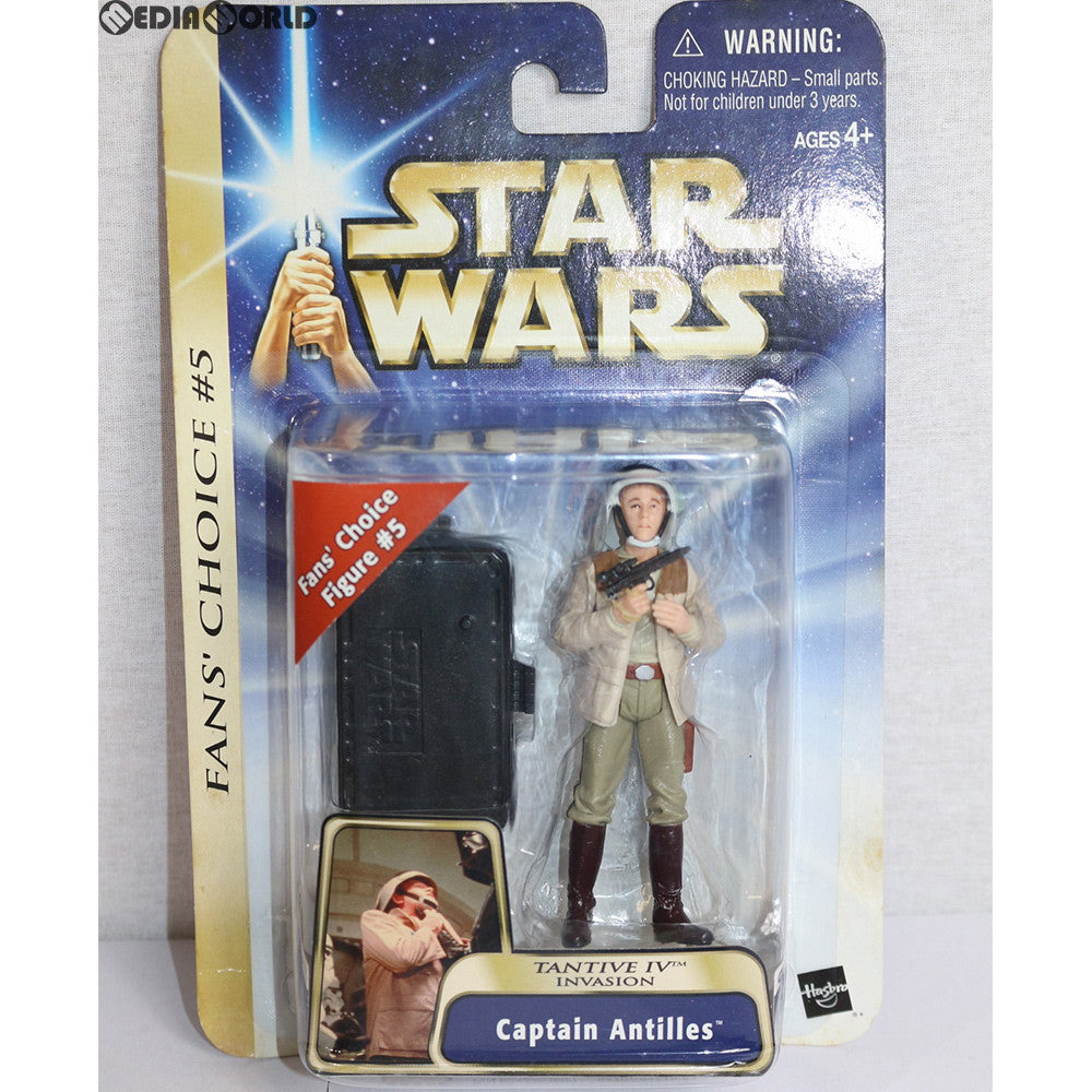 【中古即納】[FIG] Captain Antilles(キャプテン・アンティリーズ) Tantive IV Invasion STAR WARS(スター・ウォーズ) エピソード4/新たなる希望 完成品 可動フィギュア(84767) ハズブロ(20041231)