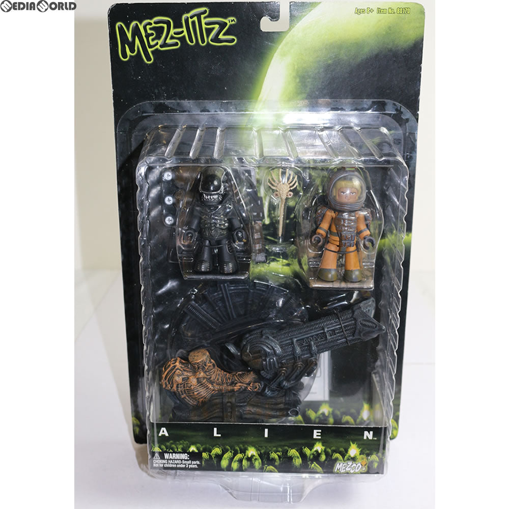 【中古即納】[FIG] エイリアン&乗組員&スペースジョッキー MEZ-ITZ 3体セット ALIENS(エイリアン) 完成品 フィギュア(80170) メズコトイズ(20031231)