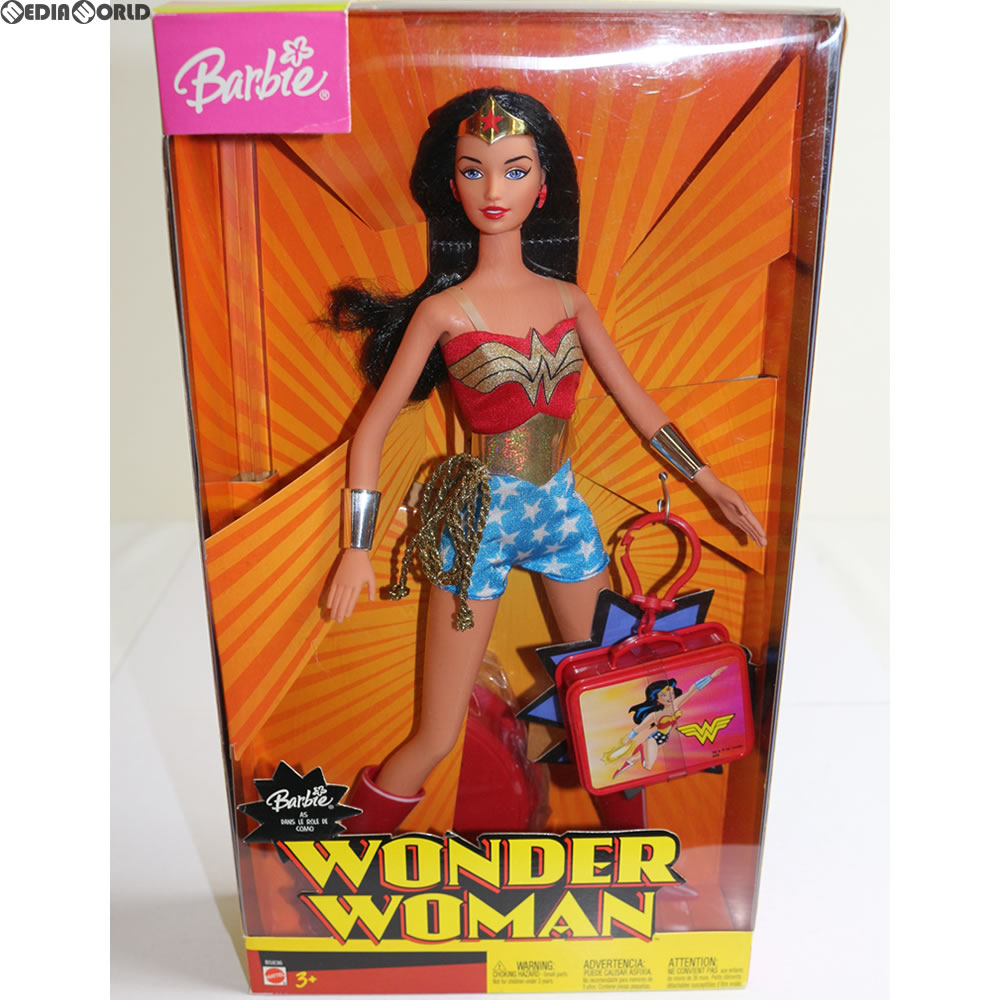 【中古即納】[FIG] Barbie(バービー) as Wonder Woman(ワンダーウーマン) 完成品 ドール(B5836) マテル(20041231)