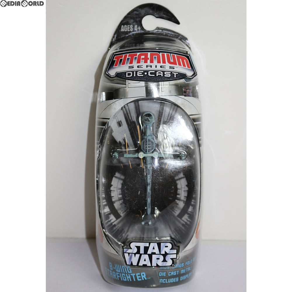 【中古即納】[FIG] Titanium Series B-Wing Starfighter(Bウイング・スターファイター) STAR WARS(スター・ウォーズ) 完成品 フィギュア(34685) ハズブロ(20061231)
