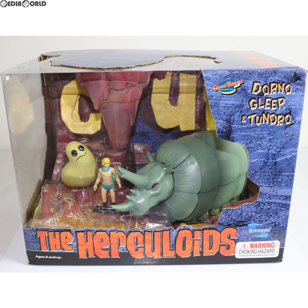 【中古即納】[TOY] Dorno Gleep and Tundro(ケーン&ポーポー&ダングロー) The Herculoids(怪獣王ターガン) 完成トイ Toynami(トイナミ) (20031231)