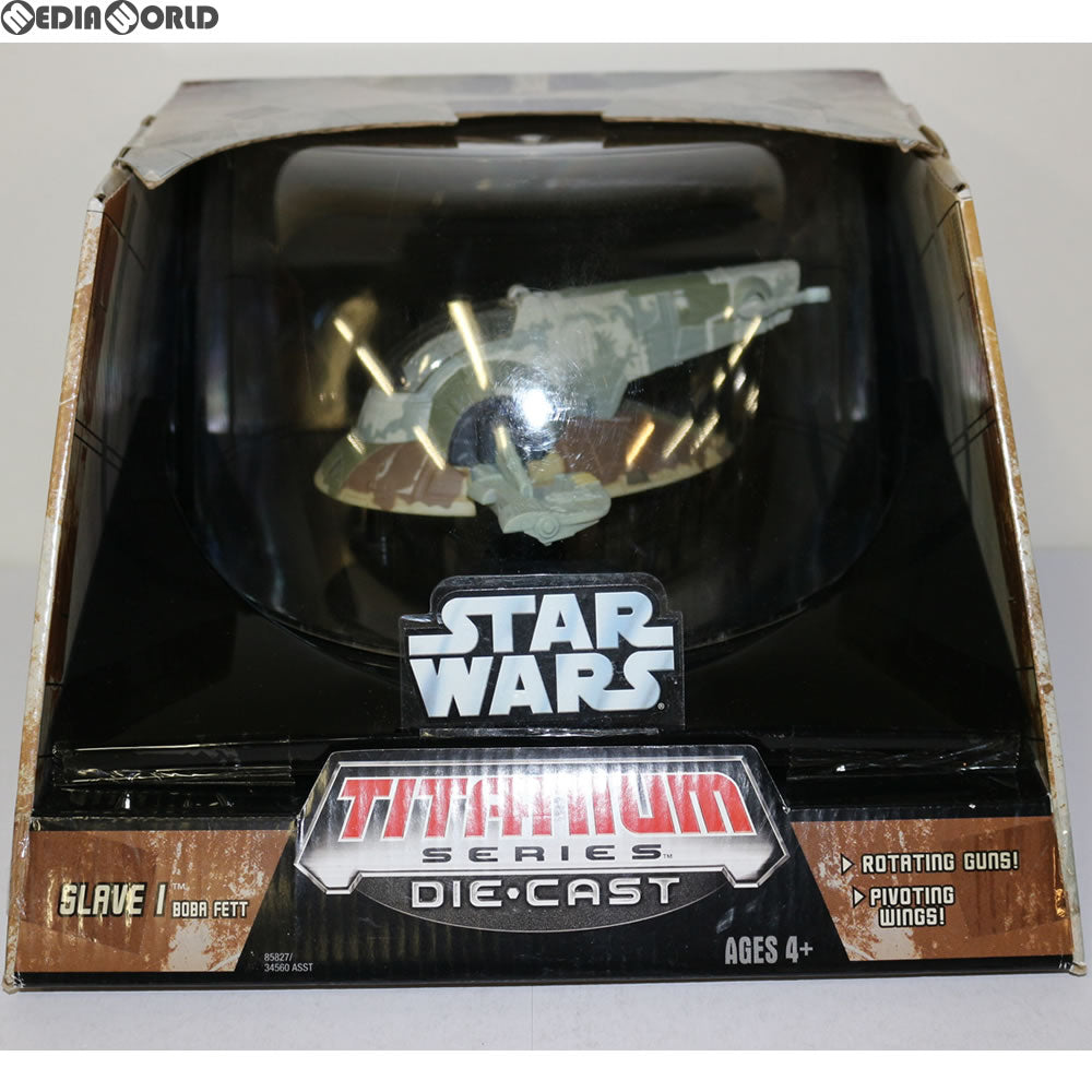 【中古即納】[FIG] Titanium Series Slave1 Boba Fett(スレーブ1 ボバ・フェット) STAR WARS(スター・ウォーズ) 完成品 フィギュア(85827) ハズブロ(20061231)