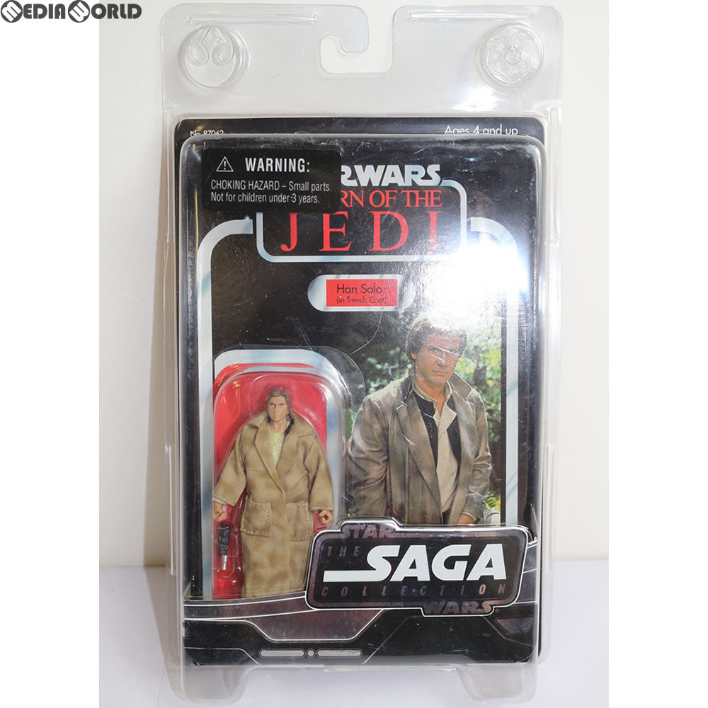 【中古即納】[FIG] The Saga Collection Han Solo(in Trench Coat) (ハン・ソロ イン トレンチコート) STAR WARS エピソード6/ジェダイの帰還 完成品 フィギュア(87062) ハズブロ(20061231)