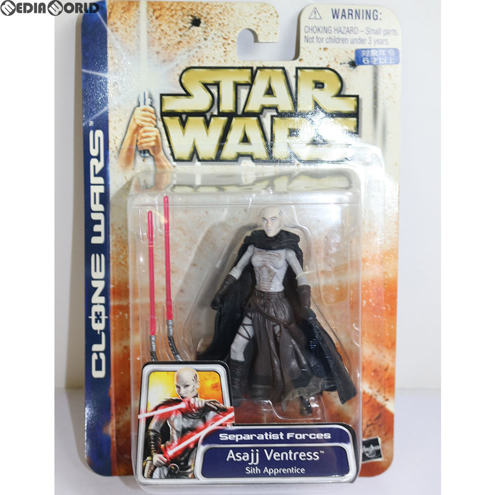 【中古即納】[FIG] スター・ウォーズ ベーシックフィギュア アサージ・ヴェントレス STAR WARS クローン大戦 完成品 フィギュア(84827) トミーダイレクト(20031231)