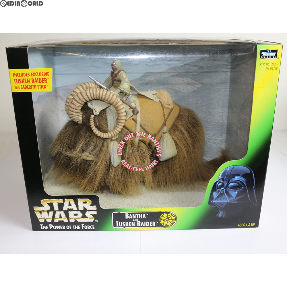 【中古即納】[FIG] バンサ&タスケン・レイダー DXクリーチャーフィギュア スター・ウォーズ THE POWER OF THE FORCE 完成品 フィギュア(69769/69655) Kenner(ケナー) /ハズブロージャパン(19971231)