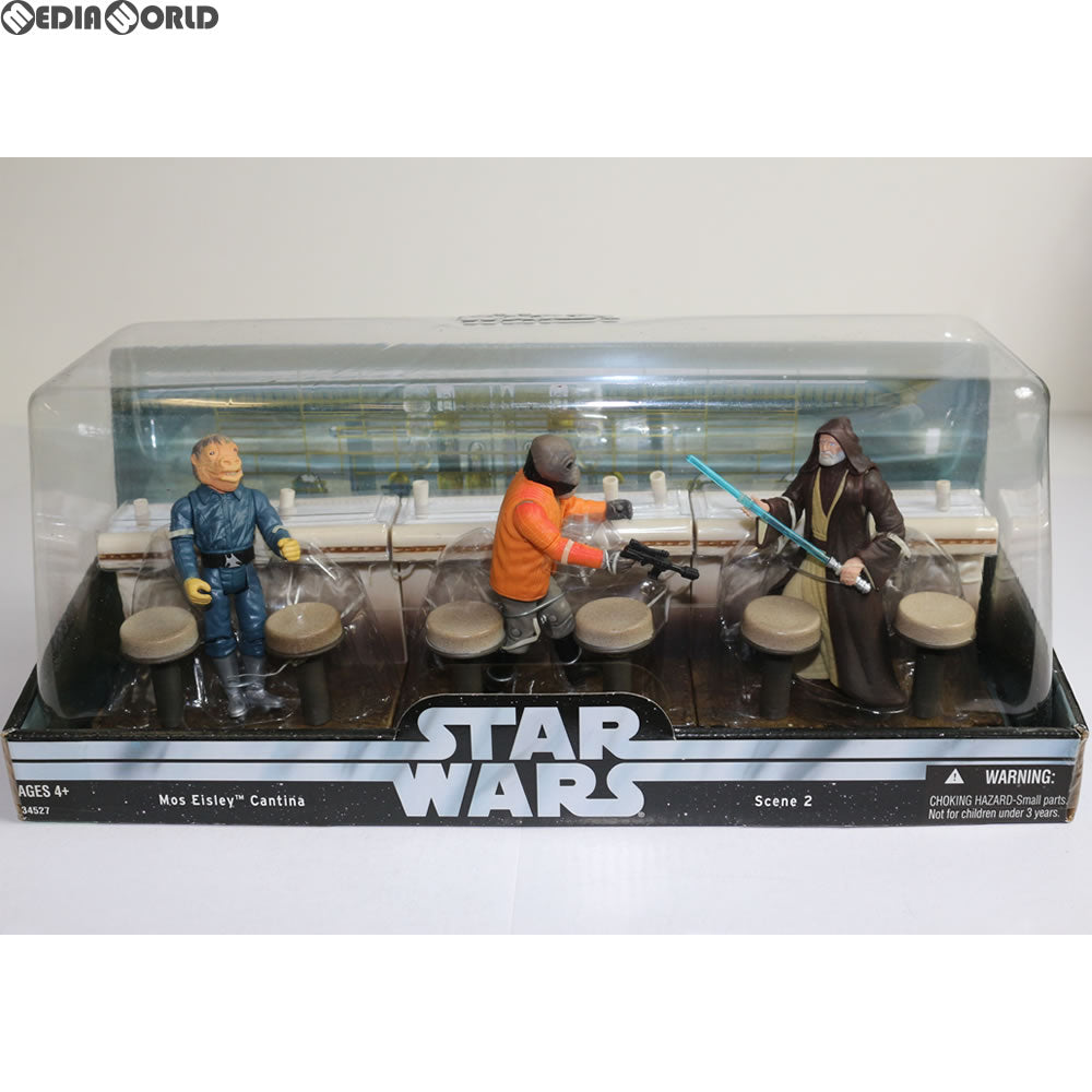 【中古即納】[FIG] Mos Eisley Cantina Scene 2(モス・アイズリー・カンティーナ シーン 2) STAR WARS(スター・ウォーズ) 完成品 フィギュア(34527) ハズブロ(20041231)