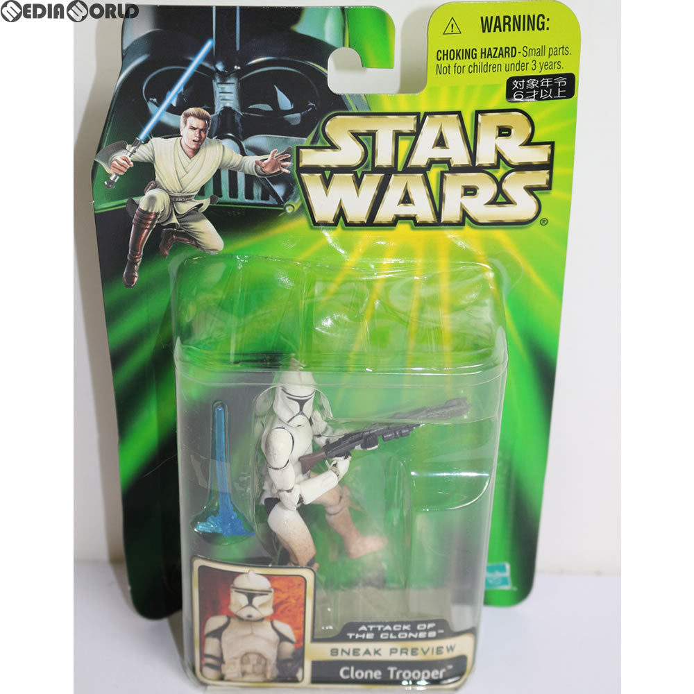 【中古即納】[FIG] スター・ウォーズ スニークプレビュー ベーシック フィギュア クローン・トルーパー STAR WARS エピソード2/クローンの攻撃 完成品 可動フィギュア(84680) トミー(20021231)