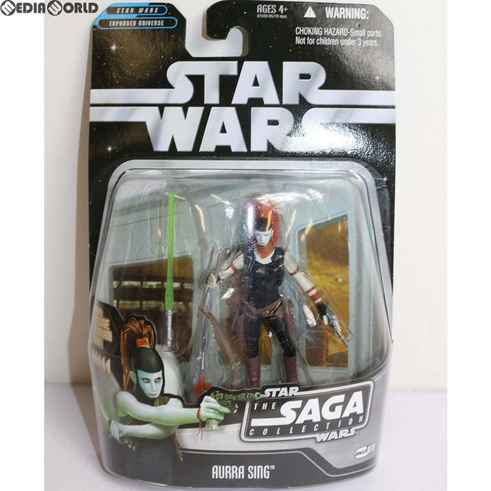 【中古即納】[FIG] The Saga Collection Aurra Sing(オーラ・シング) STAR WARS(スター・ウォーズ) Expanded Universe(エクスパンデッド ユニバース) 完成品 可動フィギュア(87349) ハズブロ(20061231)