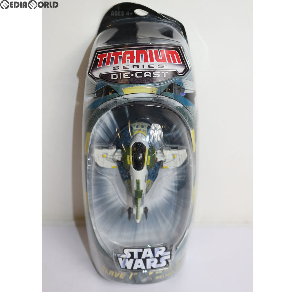 【中古即納】[FIG] スター・ウォーズ タイタニウムビークル スレーブ1 STAR WARS 完成品 フィギュア(34566) ハズブロ/トミーダイレクト(20061231)