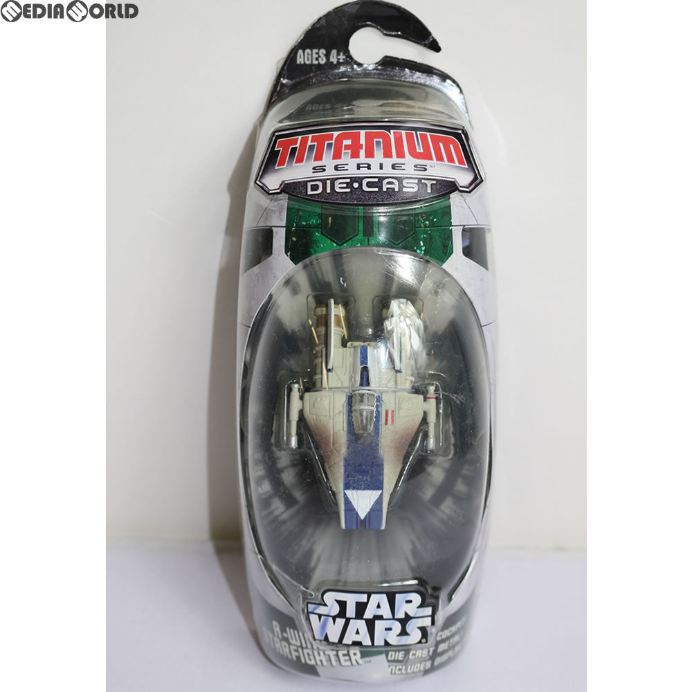 【中古即納】[FIG] Titanium Series A-Wing Starfighter(Aウイング・スターファイター) STAR WARS(スター・ウォーズ) 完成品 フィギュア(34594) ハズブロ(20061231)