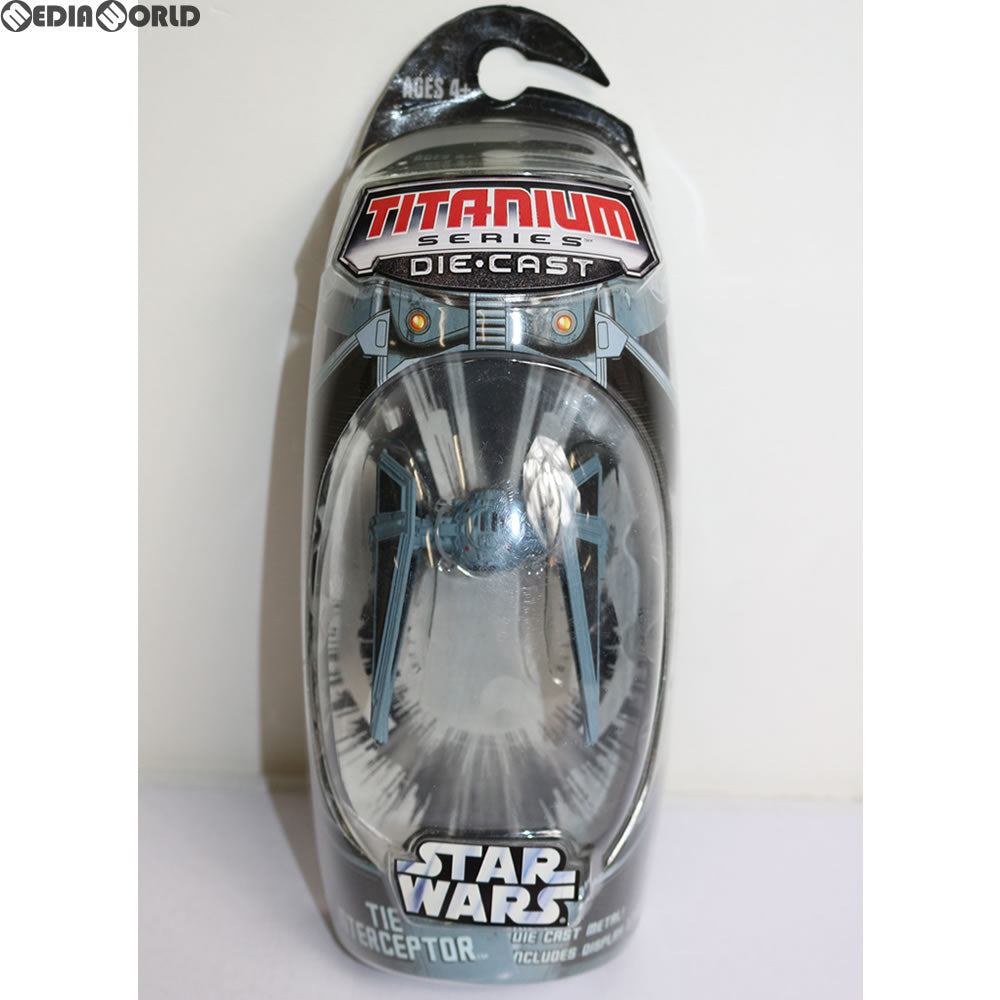 【中古即納】[FIG] Titanium Series TIE Interceptor(タイ・インターセプター) STAR WARS(スター・ウォーズ) 完成品 フィギュア(34684) ハズブロ(20061231)