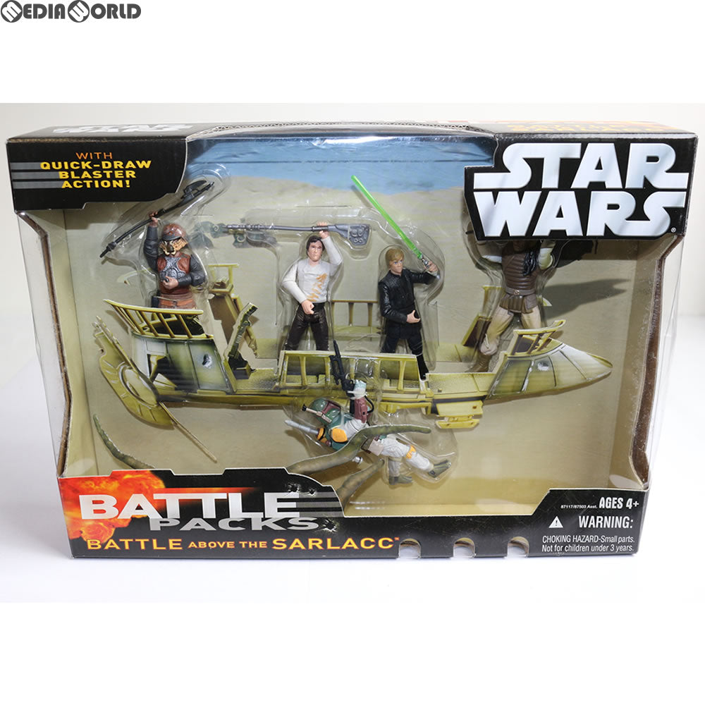 【中古即納】[FIG] Battle Packs Battle Above the Sarlacc(バトル アボーブ ザ サルラック) STAR WARS(スター・ウォーズ) 完成品 フィギュア(87117) ハズブロ(20061231)