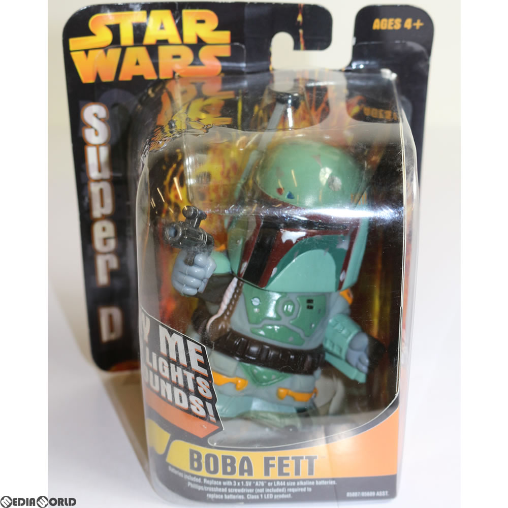 【中古即納】[FIG] STAR WARS Super D Boba Fett(ボバ・フェット) スター・ウォーズ 完成品 フィギュア ハズブロ(20051231)