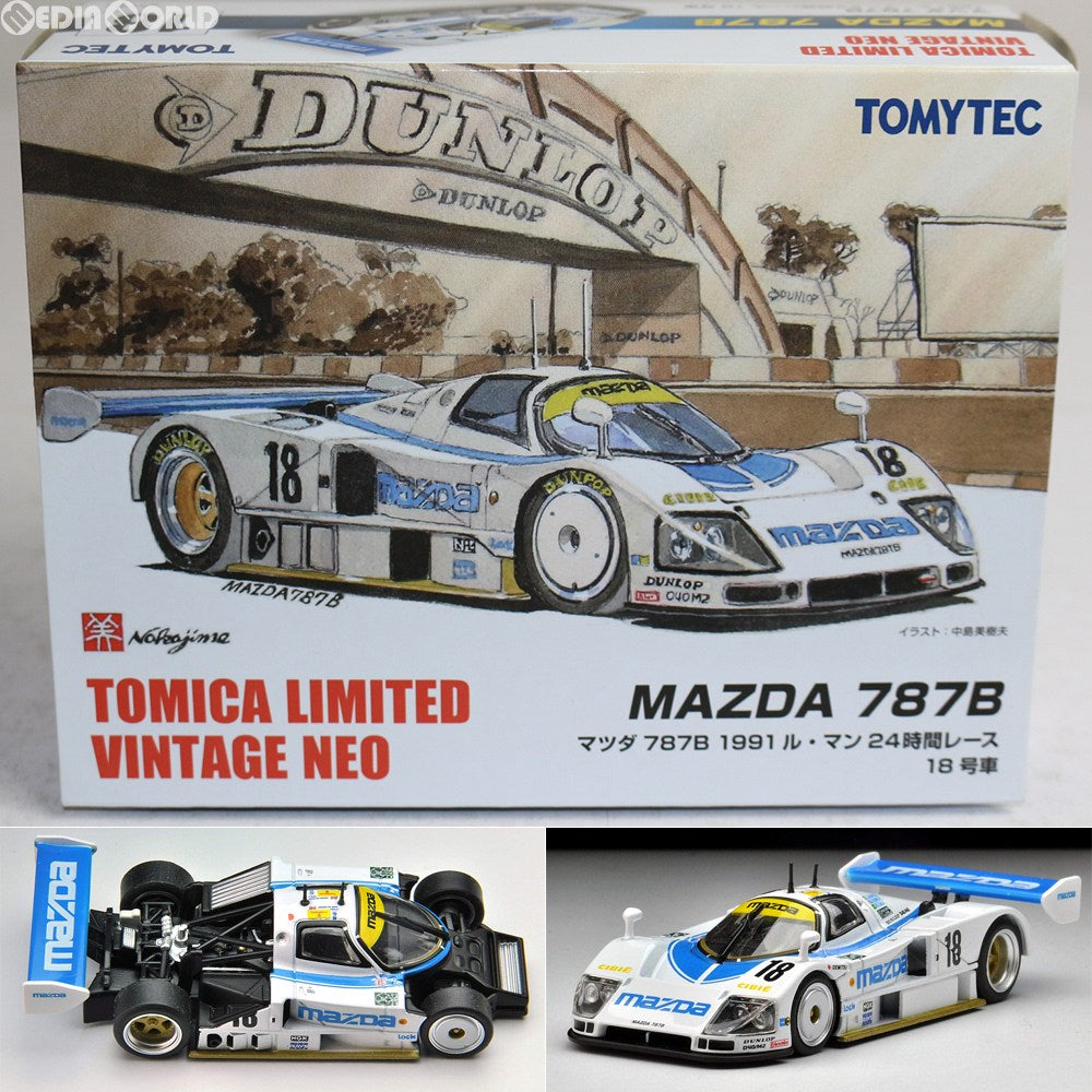 【中古即納】[FIG] トミカリミテッドヴィンテージNEO マツダ787B 1991ル・マン No.18 1/64 完成品 ミニカー トミーテック(20180210)