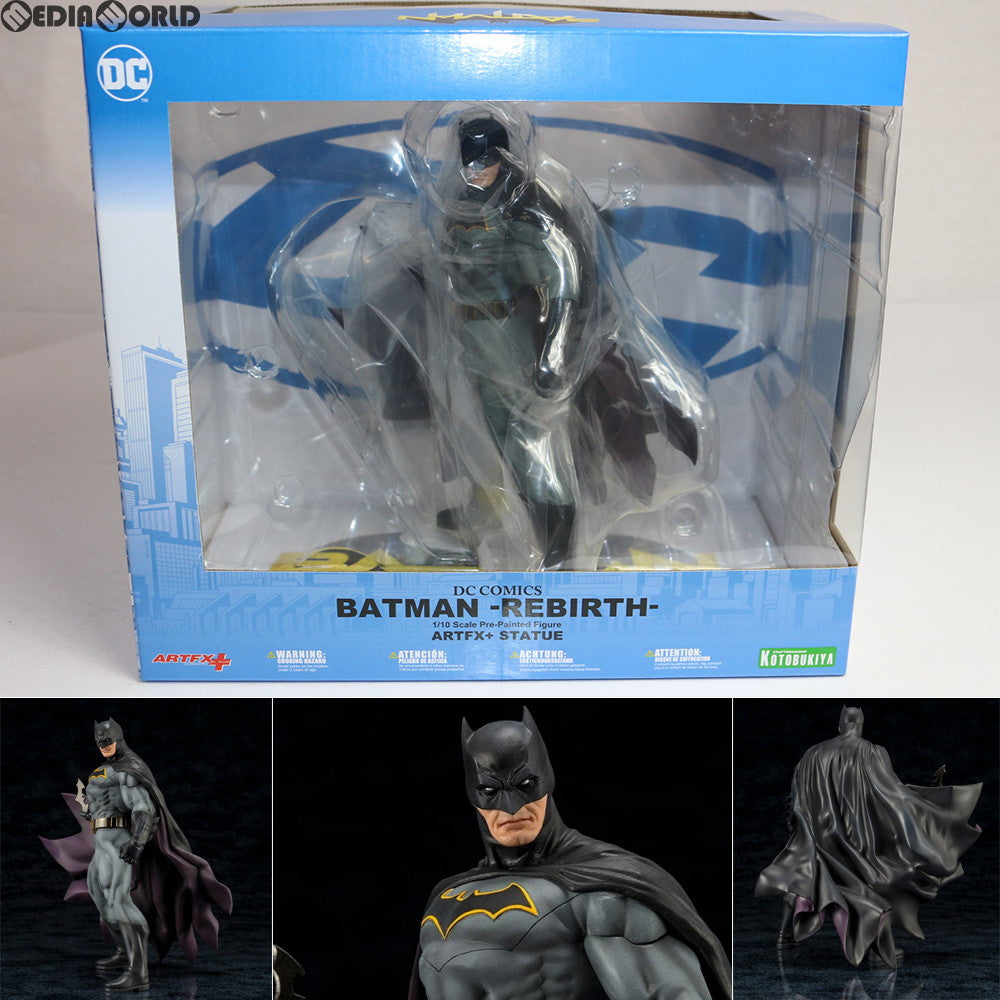 【中古即納】[FIG]ARTFX+ バットマン REBIRTH(リバース) BATMAN 1/10 完成品 フィギュア(SV199) コトブキヤ(20180421)