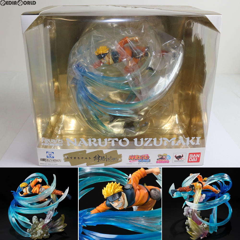 【中古即納】[FIG] 魂ウェブ商店限定 フィギュアーツZERO うずまきナルト 絆Relation NARUTO-ナルト- 疾風伝 完成品 フィギュア バンダイ(20170826)