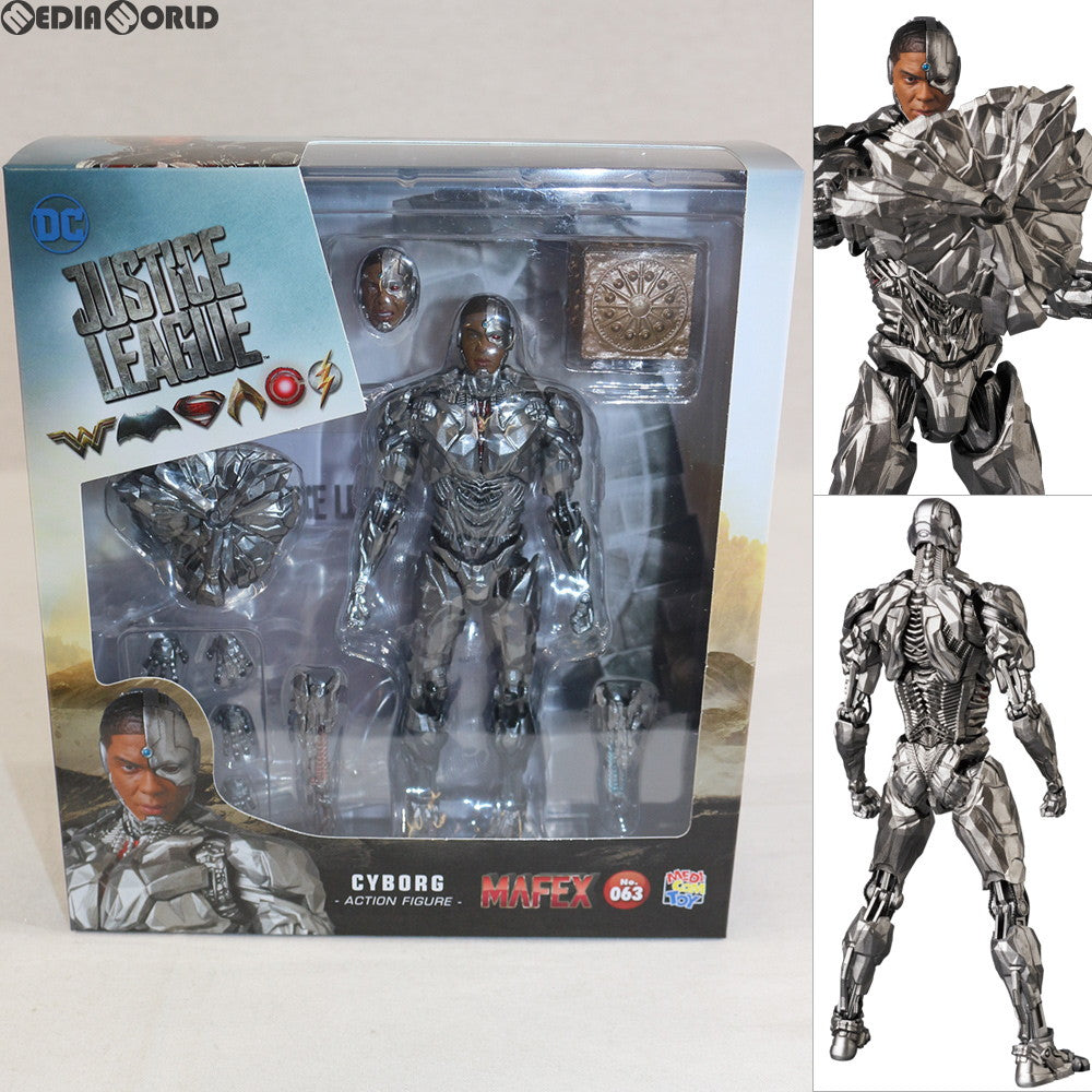 【中古即納】[FIG] マフェックス No.63 MAFEX CYBORG(サイボーグ) JUSTICE LEAGUE(ジャスティス・リーグ) 完成品 フィギュア メディコム・トイ(2018年10月)