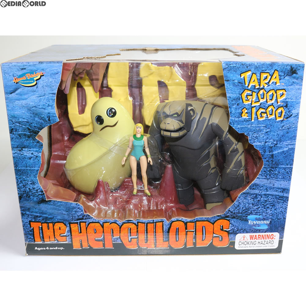 【中古即納】[TOY] Tara Gloop and Igoo(マーミ&ヒューヒュー&リキラー) The Herculoids(怪獣王ターガン) 完成トイ Toynami(トイナミ) (20031231)