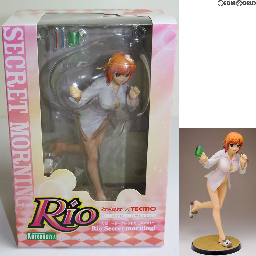 【中古即納】[FIG]Rio Secret Morning!(リオ シークレットモーニング!) Rio de Channel 1/8完成品 フィギュア ゲーマガ誌上通販&一部オンラインショップ限定 コトブキヤ(20071231)