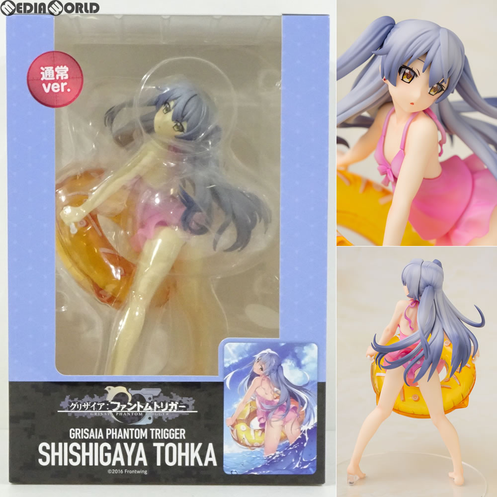 【中古即納】[FIG] 獅子ヶ谷桐花(ししがやとうか) 通常ver. グリザイア:ファントムトリガー 1/7 完成品 フィギュア キャラアニ(トイズワークス) (20180329)