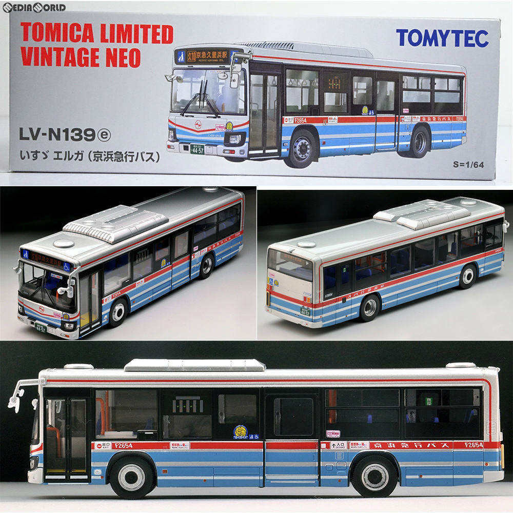 【中古即納】[FIG] トミカリミテッドヴィンテージNEO LV-N139e いすゞエルガ 京浜急行バス 1/64 完成品 ミニカー トミーテック(20180311)