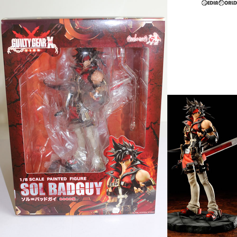 【中古即納】[FIG] ソル=バッドガイ あみあみ版 GUILTY GEAR Xrd -SIGN-(ギルティギア イグザード サイン) 1/8 完成品 フィギュア エンブレイスジャパン(20141231)
