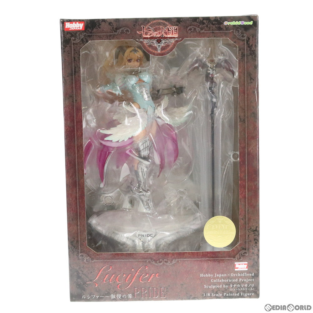 【中古即納】[FIG] ワンフェス2013夏限定 七つの大罪 ルシファー〜傲慢の像 イベント限定Ver. 1/8 完成品 フィギュア オーキッドシード(20130728)