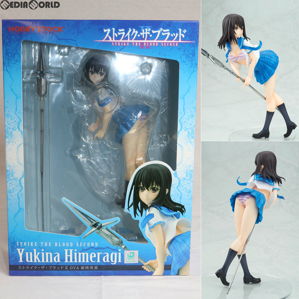 【中古即納】[FIG] 姫柊雪菜(ひめらぎゆきな) ストライク・ザ・ブラッドII OVA 1/7 完成品 フィギュア ホビーストック/ウイング(20180414)