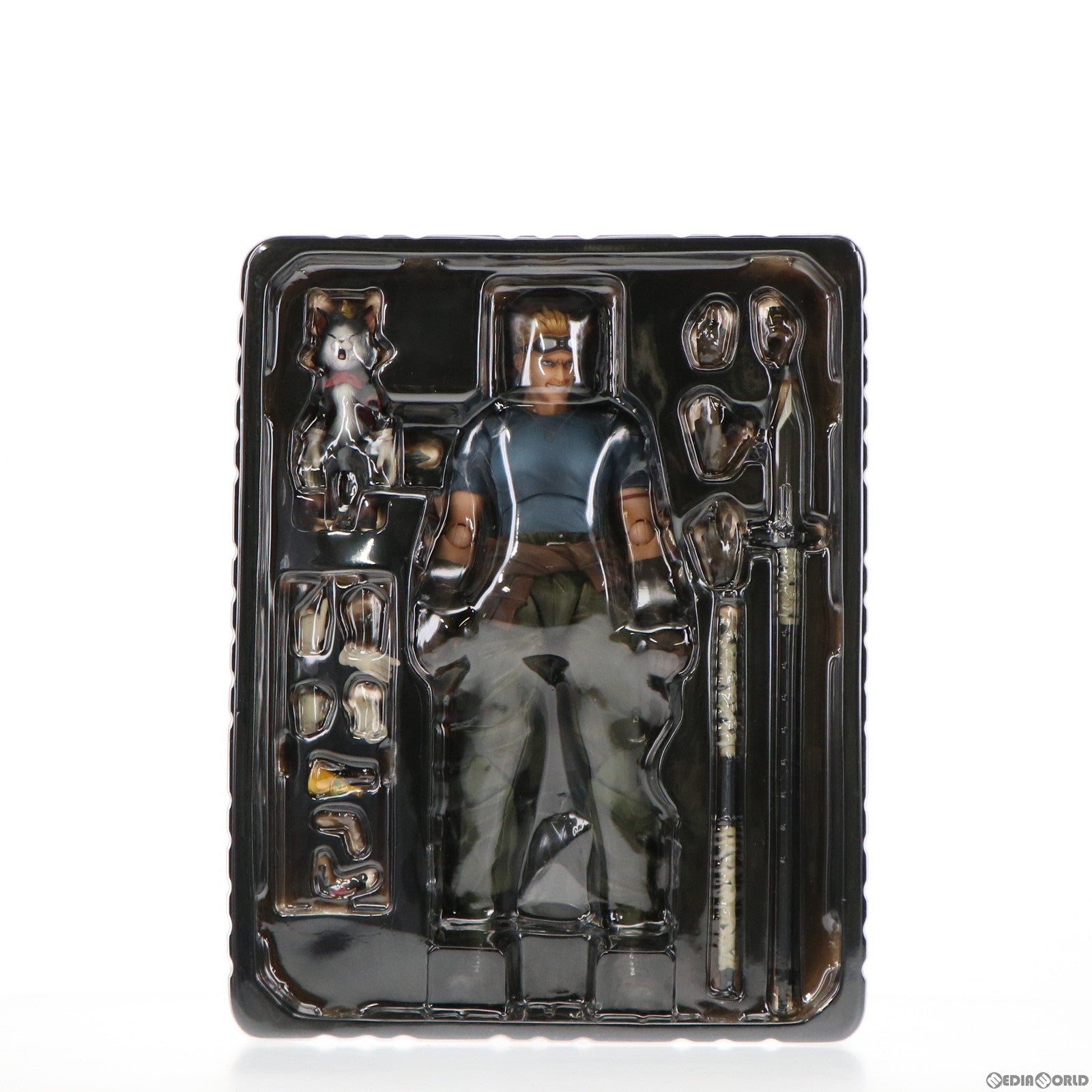 【中古即納】[FIG] PLAY ARTS改(プレイアーツ改) シド・ハイウインド&ケット・シー FINAL FANTASY VII ADVENT CHILDREN(ファイナルファンタジー7 アドベントチルドレン) 完成品 可動フィギュア スクウェア・エニックス(20180413)