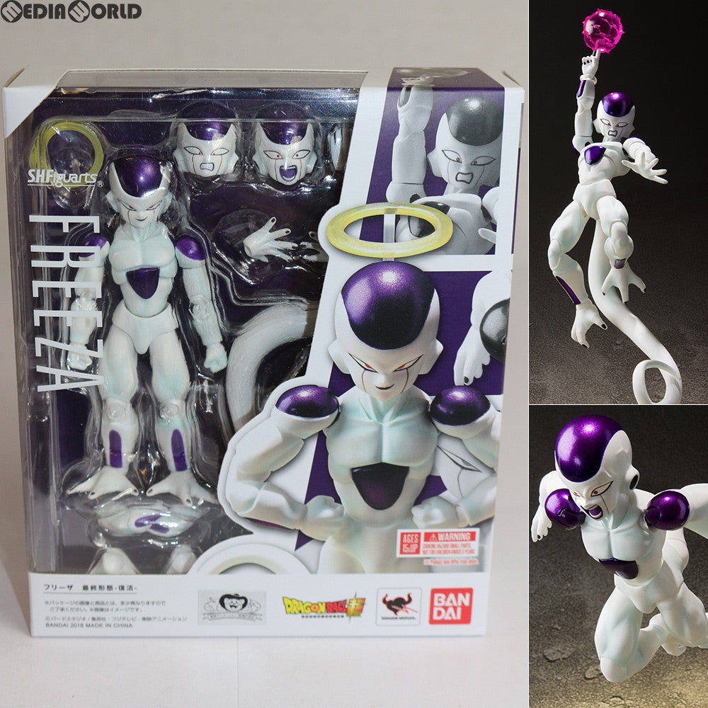 【中古即納】[FIG]S.H.Figuarts(フィギュアーツ) フリーザ 最終形態-復活- ドラゴンボール超(スーパー) 完成品 可動フィギュア バンダイ(20180427)