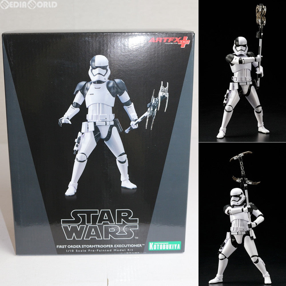 【中古即納】[FIG]ARTFX+ ファースト・オーダー ストームトルーパー・エクセキューショナー STAR WARS(スター・ウォーズ)/最後のジェダイ 1/10 簡易組立キット フィギュア(SW141) コトブキヤ(20180526)