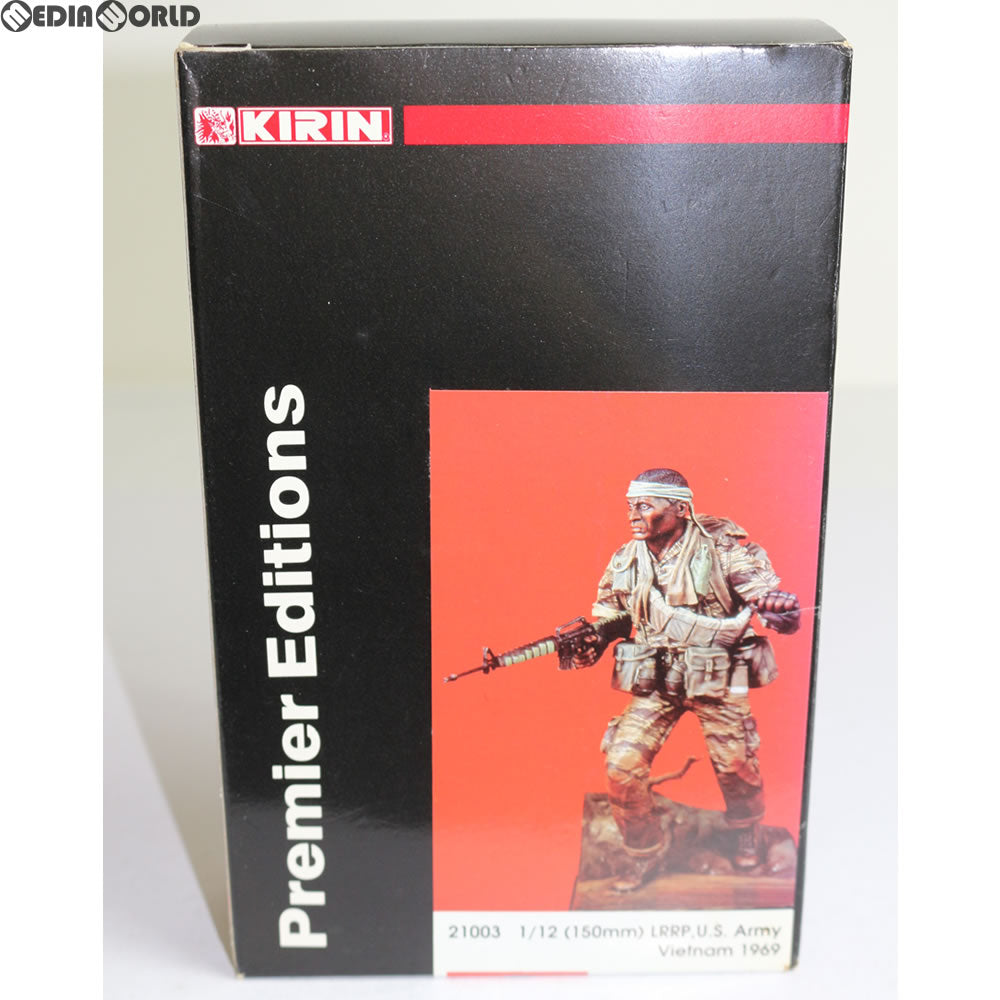 【中古即納】[FIG] LRRP U.S. Army Vietnam 1969 1/12 未塗装レジンキット フィギュア(21003) KIRIN(キリン) (20011231)