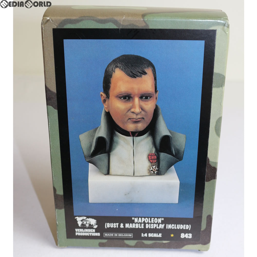 【中古即納】[FIG] Napoleon Bust & Marble Display Included 1/4 未塗装レジンキット フィギュア(843) Verlinden Productions(バーリンデン・プロダクションズ) (20011231)