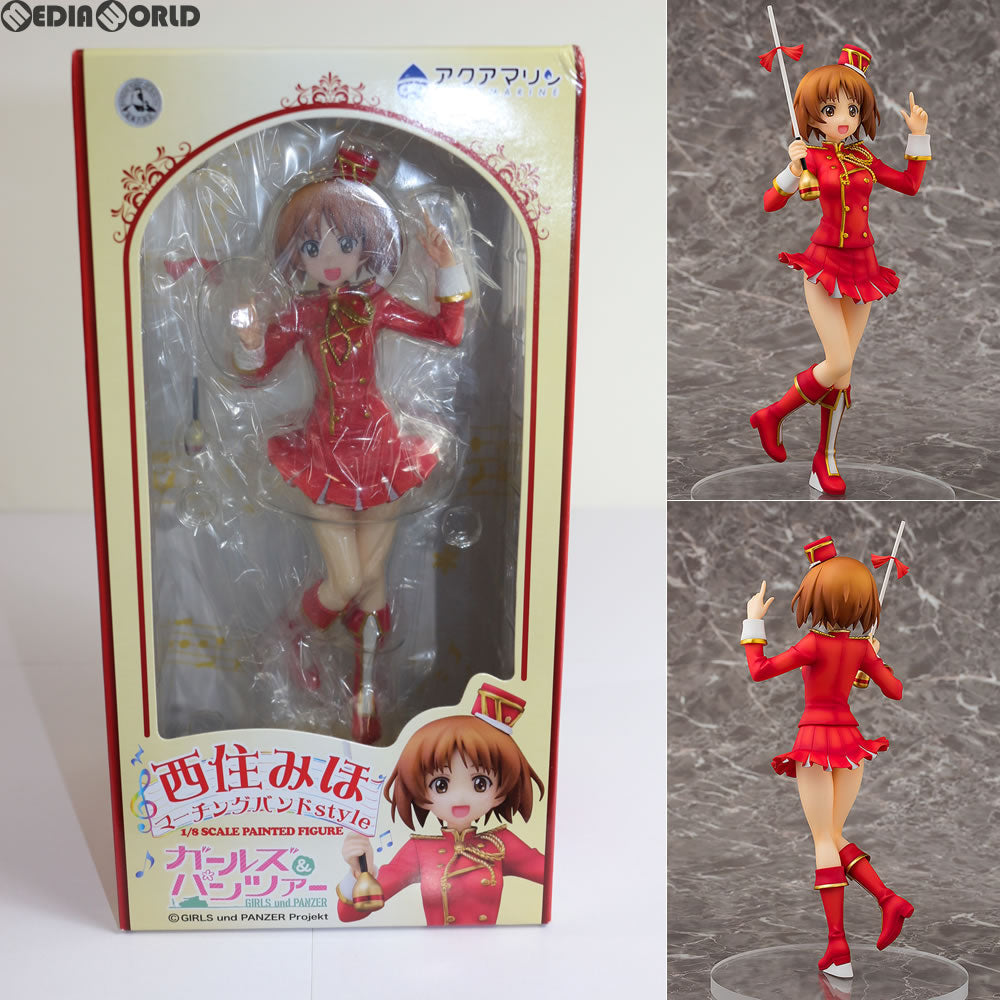 【中古即納】[FIG] 西住みほ(にしずみみほ) マーチングバンドstyle ガールズ&パンツァー 1/8 完成品 フィギュア アクアマリン(20180427)