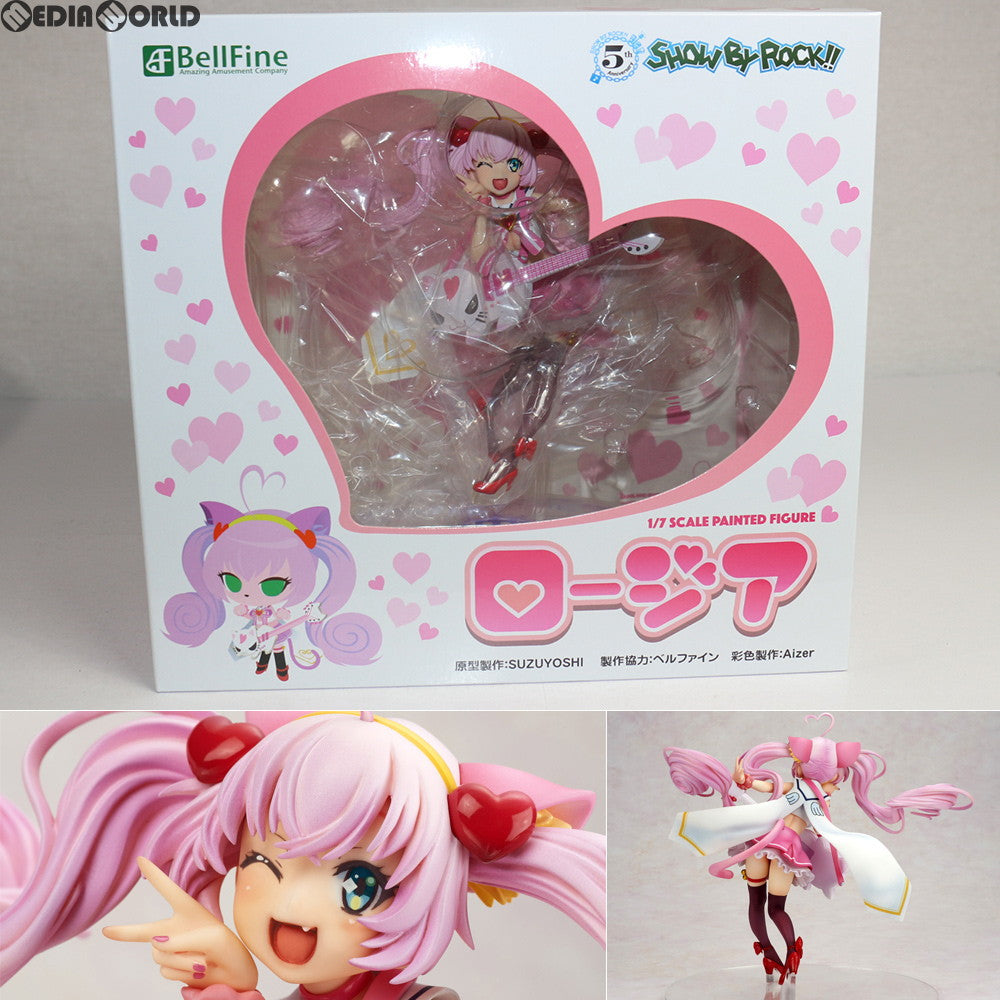 【中古即納】[FIG] ロージア SHOW BY ROCK!!(ショウバイロック!!) 1/7 完成品 フィギュア(BF032) ベルファイン(20180630)