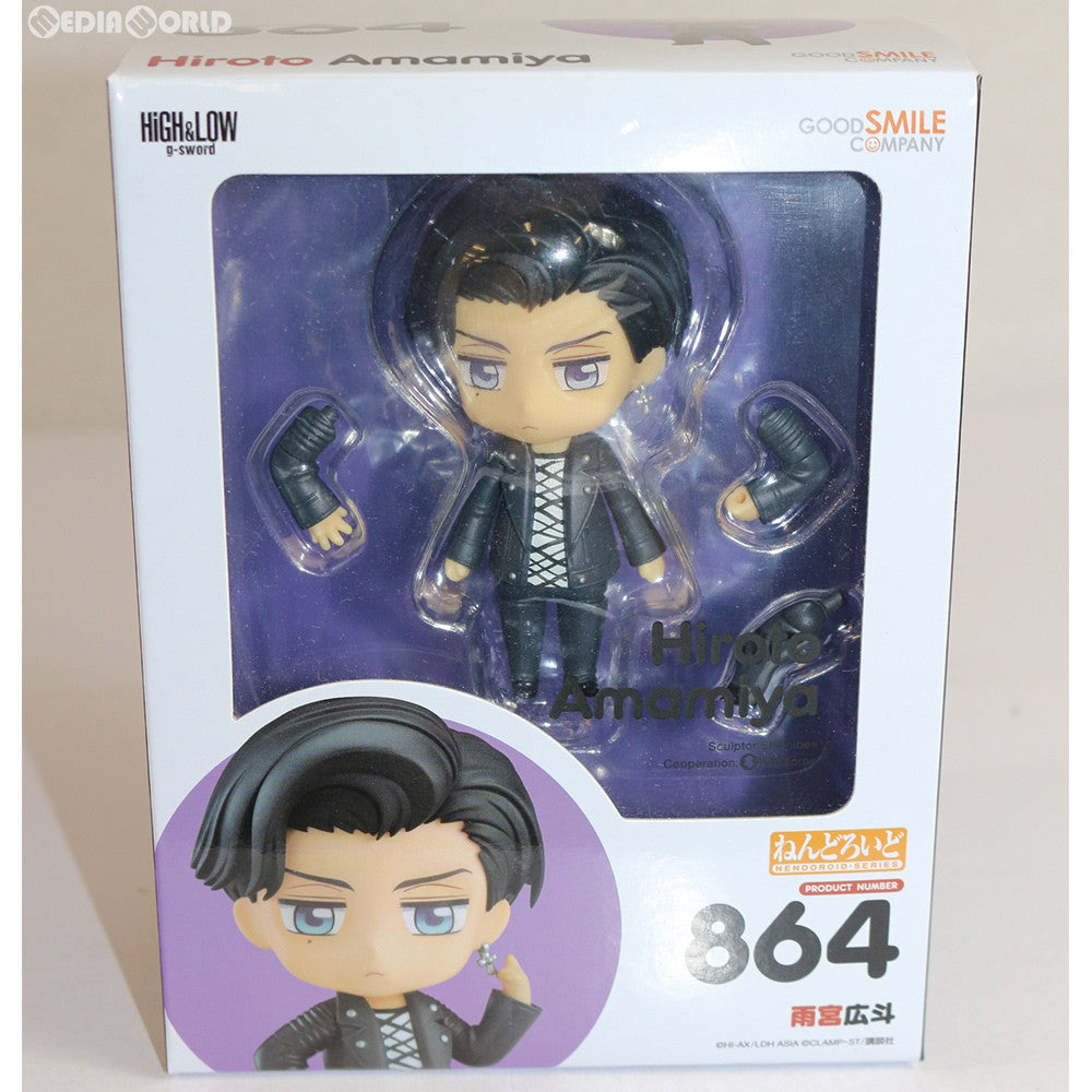 【中古即納】[FIG]ねんどろいど 864 雨宮広斗(あまみやひろと) HiGH&LOW g-sword(ハイアンドロー ジースウォード) 完成品 可動フィギュア グッドスマイルカンパニー(20180720)