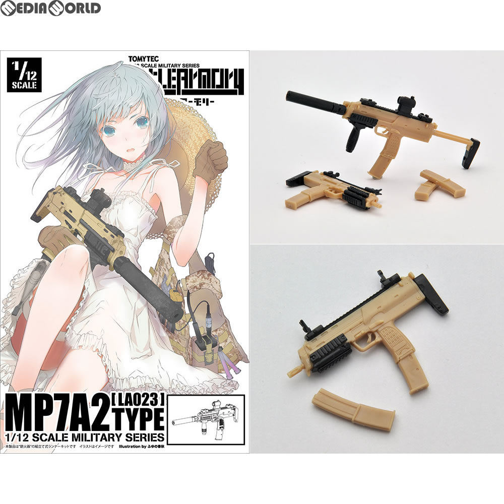 【新品】【お取り寄せ】[PTM] LittleArmory(リトルアーモリー) 1/12 LA023 MP7A2タイプ プラモデル(264538) TOMYTEC(トミーテック) (20161201)