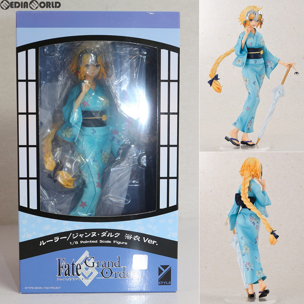 【中古即納】[FIG] ルーラー/ジャンヌ・ダルク 浴衣Ver. Fate/Grand Order(フェイト/グランドオーダー) 1/8 完成品 フィギュア FREEing(フリーイング) (20180831)