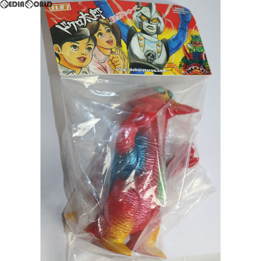 【中古即納】[FIG] ドクロ太郎怪獣シリーズ サタンキラー 6期 赤 ソフビ エレガブ(20170831)