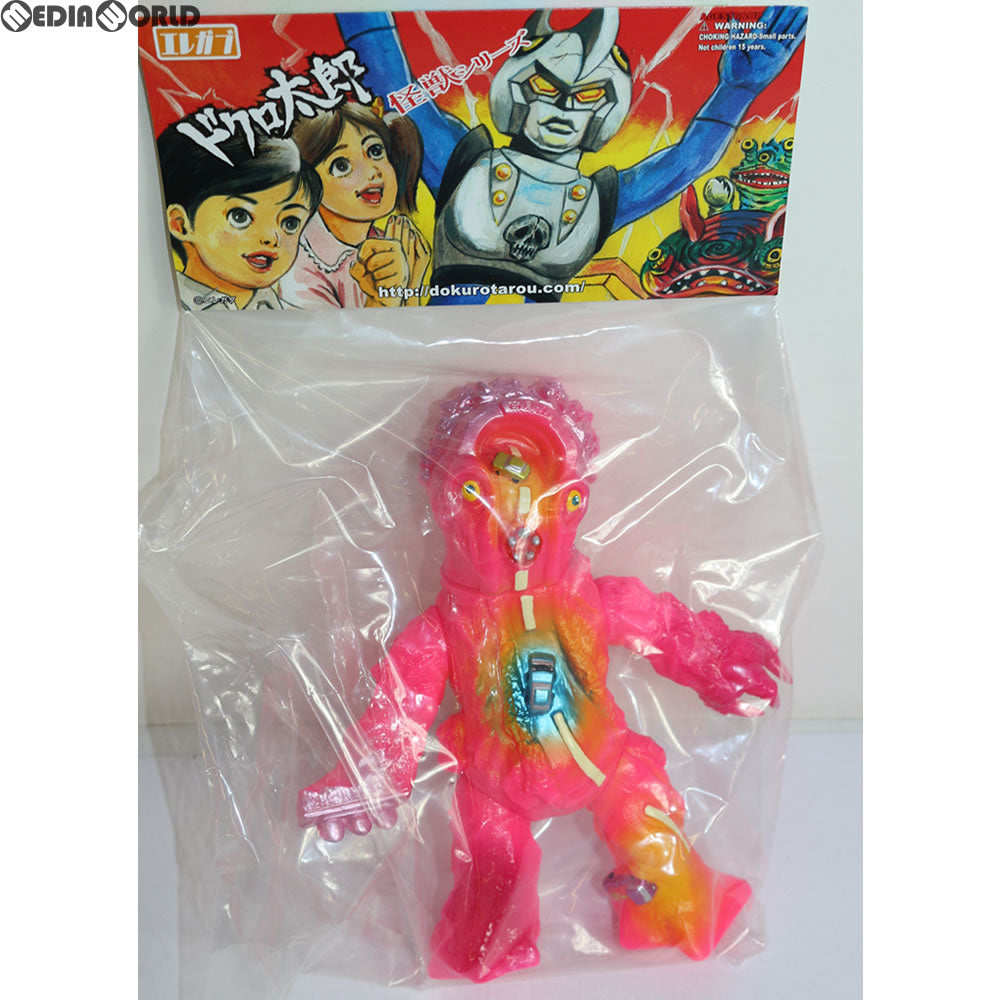 【中古即納】[FIG] ドクロ太郎怪獣シリーズ トンネラン 14期 ショッキングピンク ソフビ エレガブ(20171031)