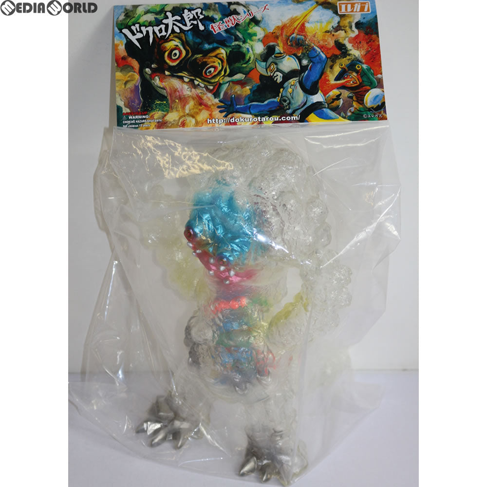 【中古即納】[FIG] ドクロ太郎怪獣シリーズ キングスモッグ 15期 クリア ソフビ エレガブ(20170430)